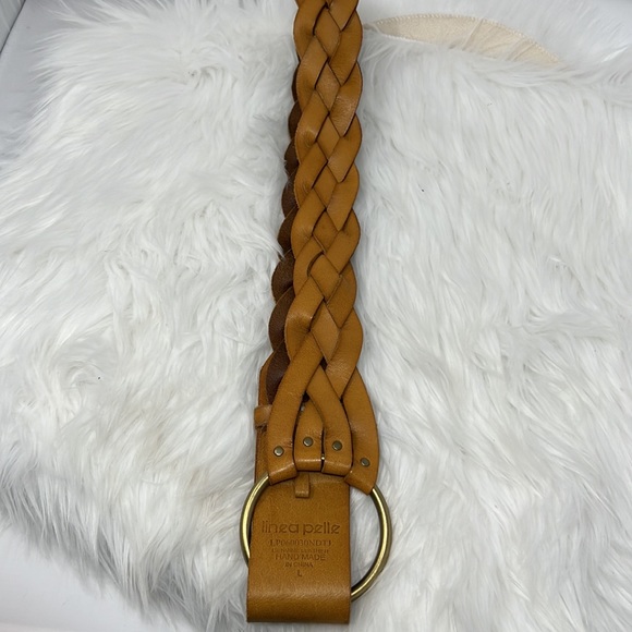 Linea pelle handmade leather Belt For women Size Large - Picture 3 of 7